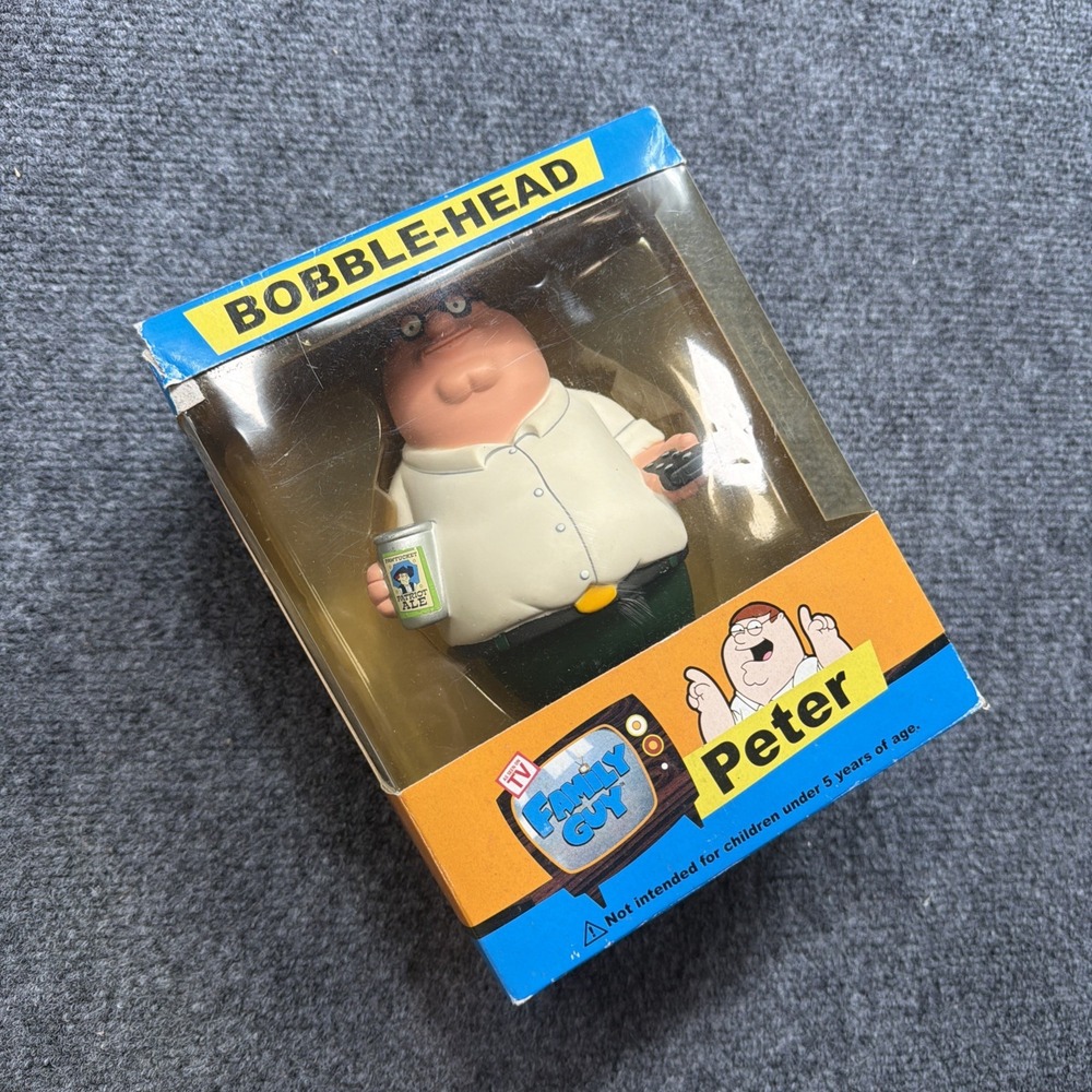 Funko Wacky Wobbler Bobble-Head Family Guy Peter Action Figure VTG 2005 Rare!